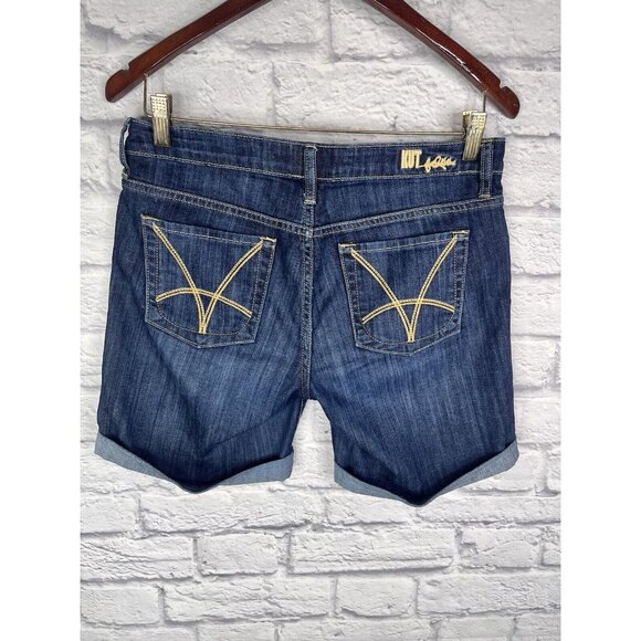KUT FROM THE KLOTH Men's Catherine Boyfriend Denim Shorts Size 4 - Picture 4 of 4
